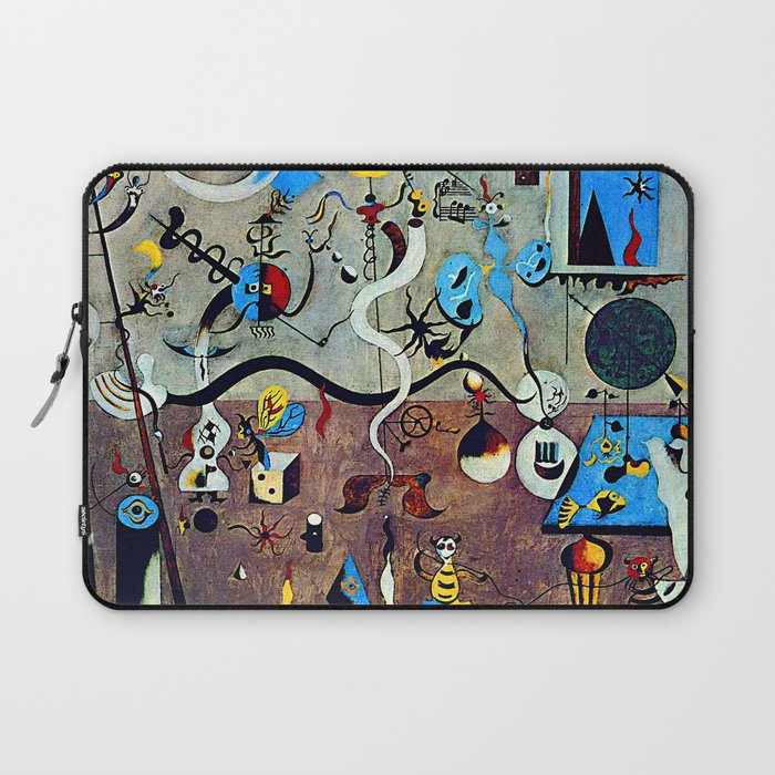 Joan Miro The Harlequin's Carnival Laptop Sleeve Gallery Image 1