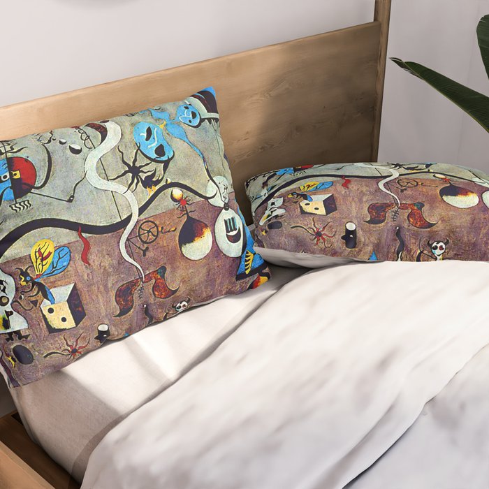 Joan Miro The Harlequin's Carnival Pillow Sham Gallery Image 2