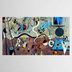 Joan Miro The Harlequin's Carnival Tablecloth Gallery Image 2