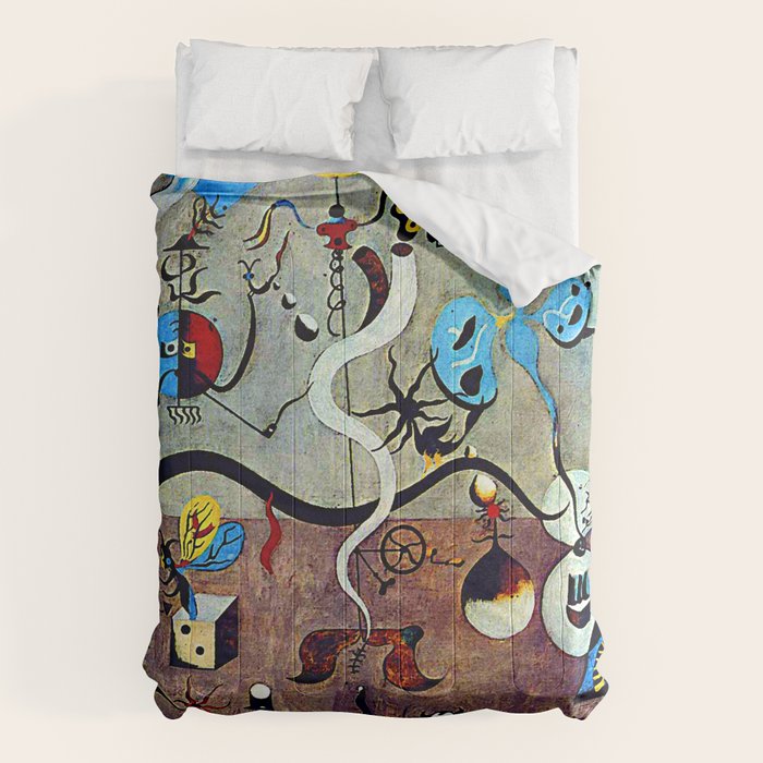 Joan Miro The Harlequin's Carnival Comforter Gallery Image 6