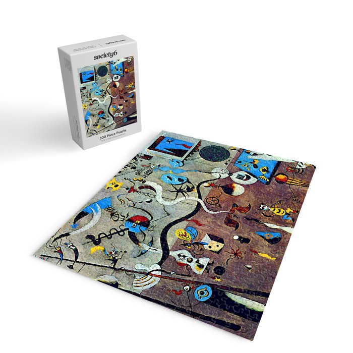 Joan Miro The Harlequin's Carnival Jigsaw Puzzle Gallery Image 2