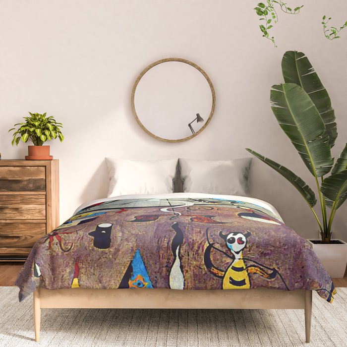 Joan Miro The Harlequin's Carnival Comforter Gallery Image 3