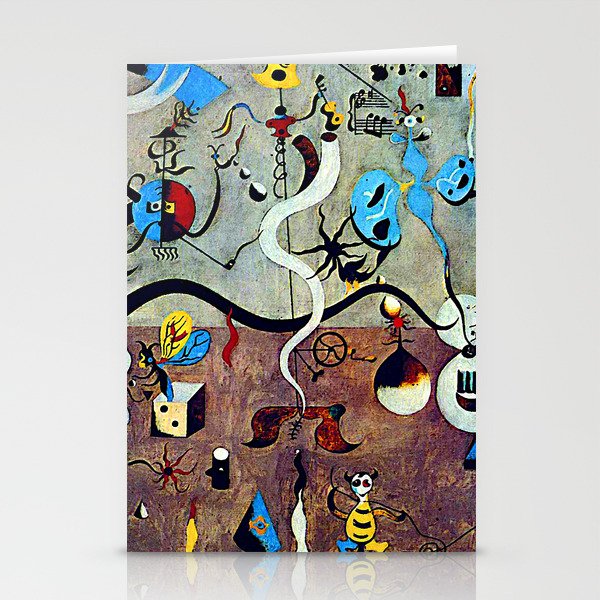 Joan Miro The Harlequin's Carnival Stationery Card Gallery Image 2