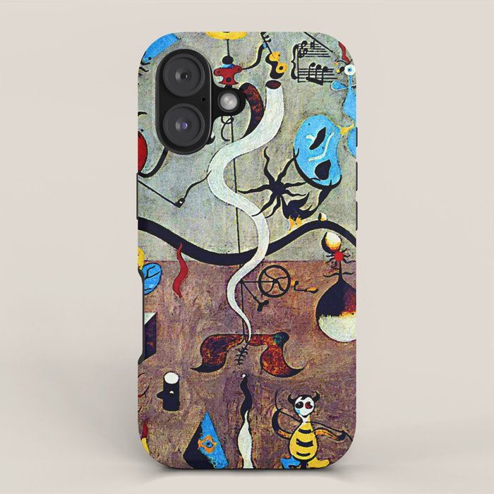 Joan Miro The Harlequin's Carnival iPhone Case Gallery Image 1