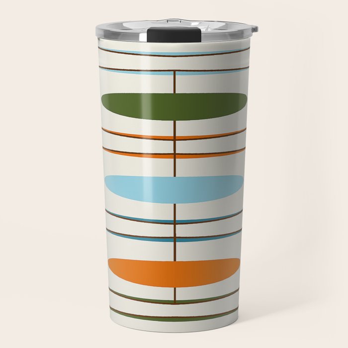 Mid-Century Modern Art 1.2 Travel Mug Gallery Image 1