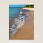 Lake Michigan Beach, Charlevoix - II Stationery Card Gallery Image 2