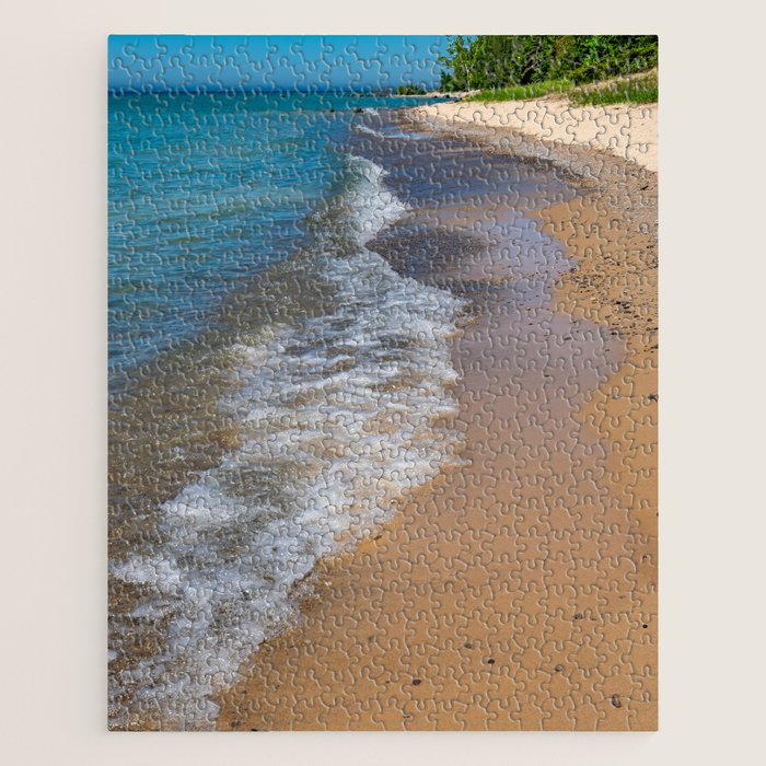 Lake Michigan Beach, Charlevoix - II Jigsaw Puzzle Gallery Image 1