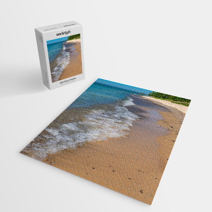 Lake Michigan Beach, Charlevoix - II Jigsaw Puzzle Gallery Image 2