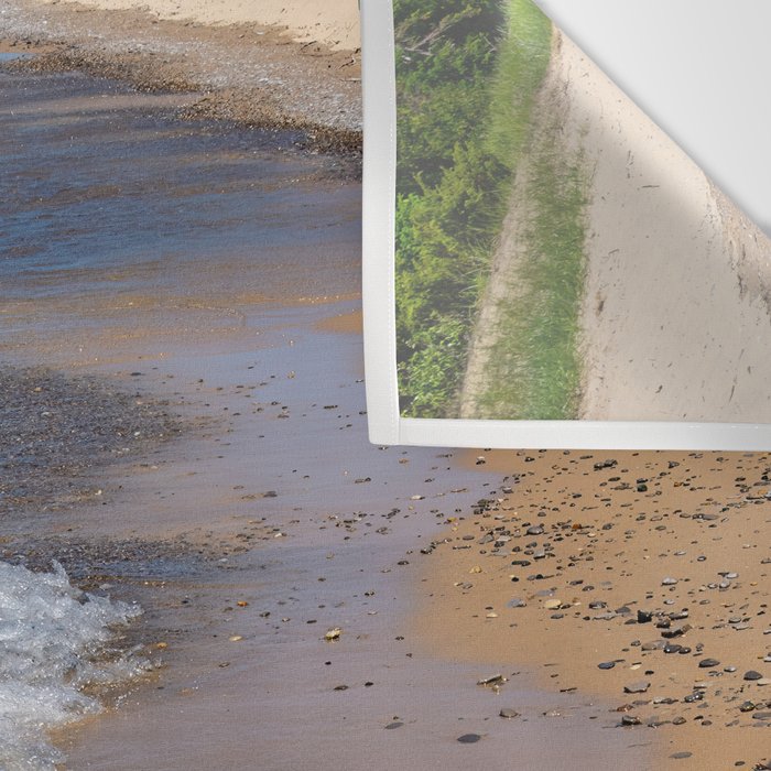 Lake Michigan Beach, Charlevoix - II Wall Tapestry Gallery Image 3