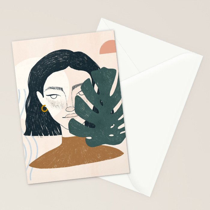 full moon mood Stationery Card Gallery Image 2