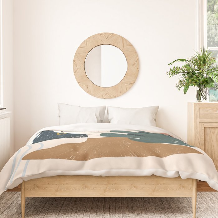 full moon mood Duvet Cover Gallery Image 3