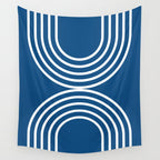 Balance - blue Wall Tapestry Gallery Image 4