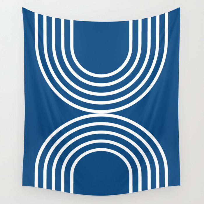 Balance - blue Wall Tapestry Gallery Image 4