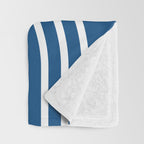 Balance - blue Throw Blanket Gallery Image 3