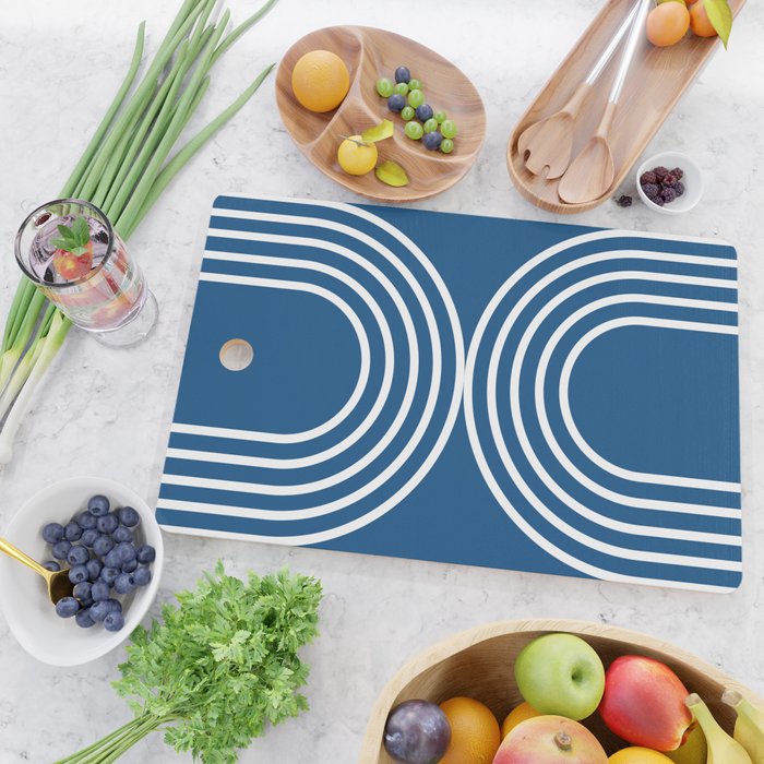 Balance - blue Cutting Board Gallery Image 2