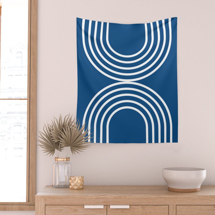 Balance - blue Wall Tapestry Gallery Image 2