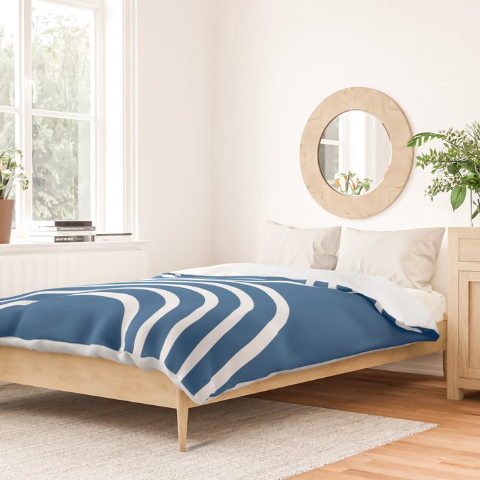 Balance - blue Duvet Cover Gallery Image 2