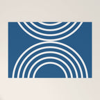 Balance - blue Welcome Mat Gallery Image 1