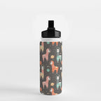 Astronaut Llamas in Space Water Bottle Gallery Image 2