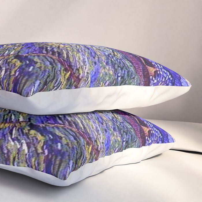 Lavender Fields with Rising Sun by Vincent van Gogh Pillow Sham Gallery Image 3