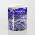 Lavender Fields with Rising Sun by Vincent van Gogh Coffee Mug Gallery Image 4
