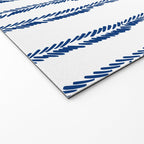 Nautical Herringbone Welcome Mat Gallery Image 2