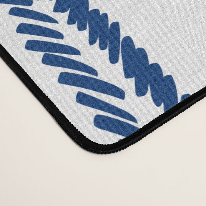 Nautical Herringbone Desk Mat Gallery Image 4