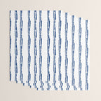 Nautical Herringbone Wrapping Paper Gallery Image 3