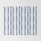 Nautical Herringbone Throw Blanket Gallery Image 2