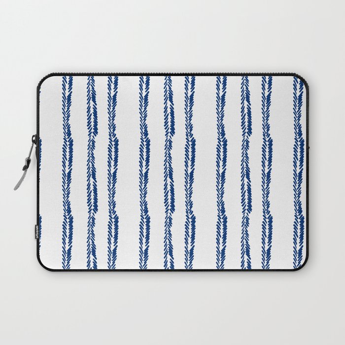 Nautical Herringbone Laptop Sleeve Gallery Image 1