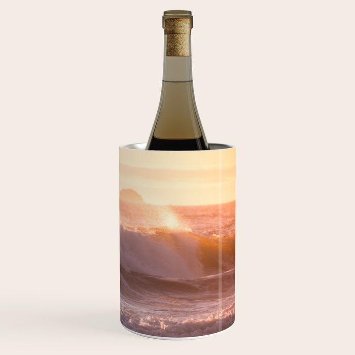 Ocean sunset Wine Chiller Gallery Image 3