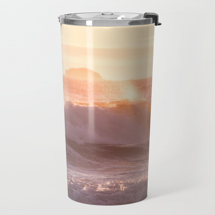 Ocean sunset Travel Mug Gallery Image 2