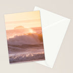Ocean sunset Stationery Card Gallery Image 2