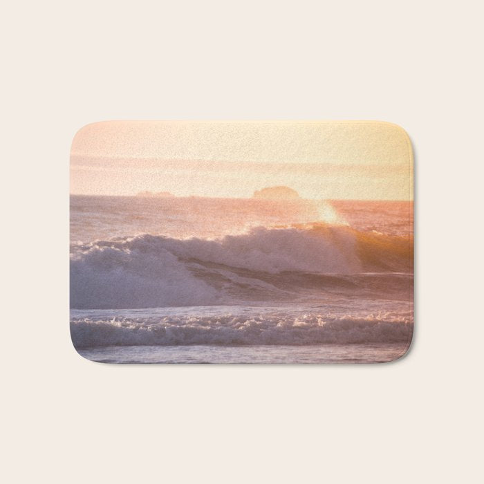 Ocean sunset Bath Mat Gallery Image 1