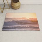 Ocean sunset Rug Gallery Image 1