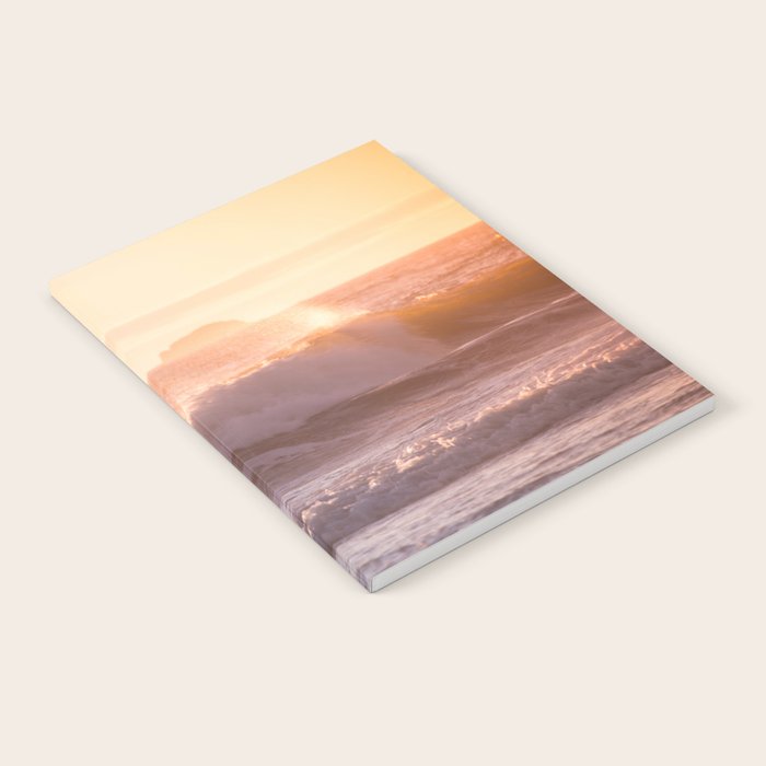 Ocean sunset Notebook Gallery Image 1