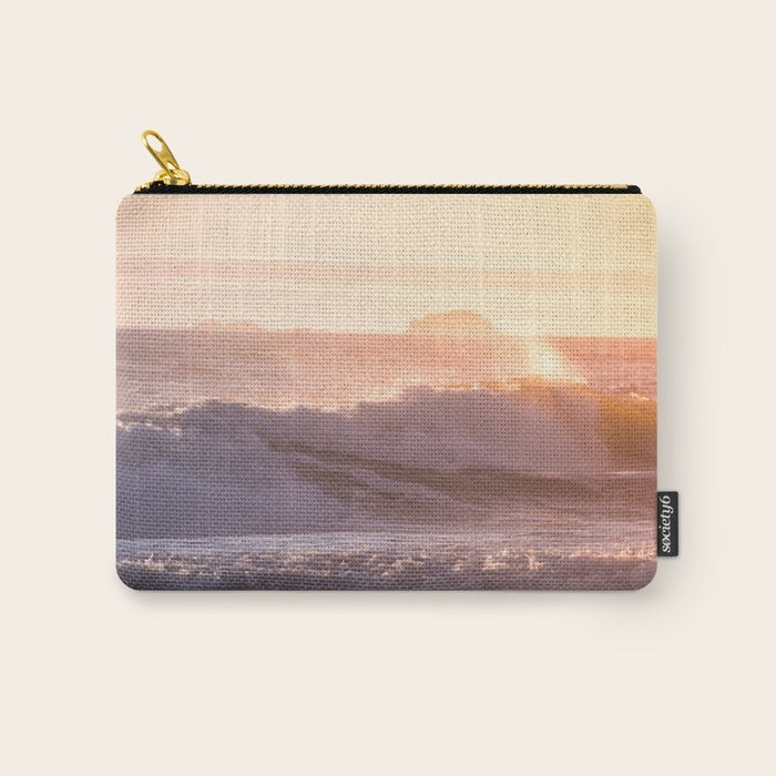 Ocean sunset Carry All Pouch Gallery Image 1