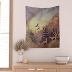 North Sky Wall Tapestry Gallery Image 2