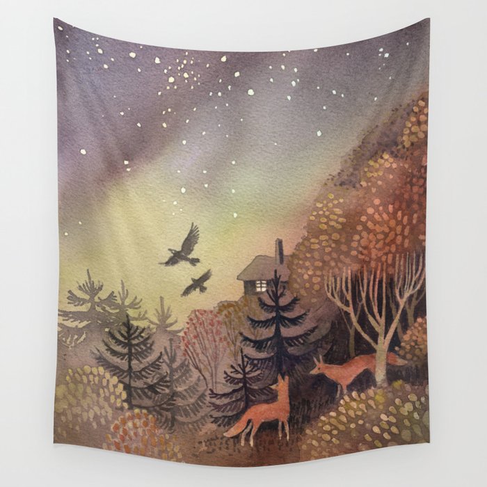 North Sky Wall Tapestry Gallery Image 4