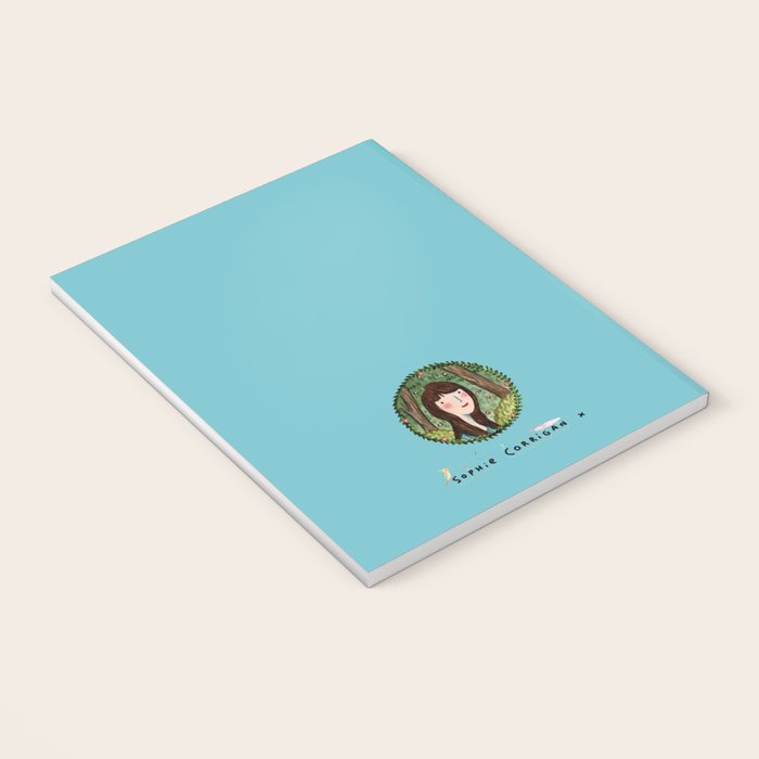 Axolotl on a Mossball Notebook Gallery Image 3