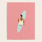 Surf girl Poster Gallery Image 4