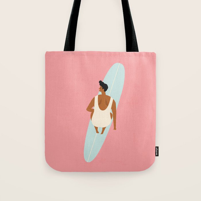 Surf girl Tote Bag Gallery Image 1