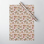 Spring Butterfly Print Wrapping Paper Gallery Image 1
