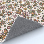 Spring Butterfly Print Rug Gallery Image 4