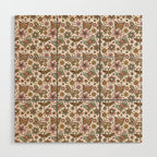 Spring Butterfly Print Wood Wall Art Gallery Image 1