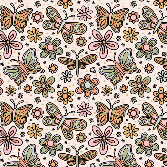 Spring Butterfly Print Coffee Mug Gallery Image 2