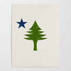 Original Maine Flag Poster Gallery Image 4