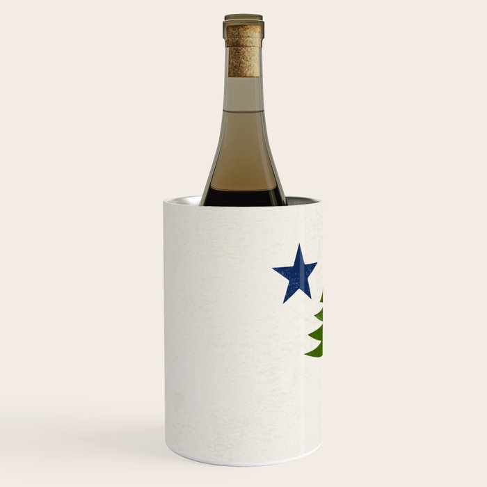 Original Maine Flag Wine Chiller Gallery Image 2