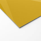 Geometric Triangles VIII Golden Yellow Welcome Mat Gallery Image 2