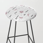Pink Moon and Constellations Stool Gallery Image 2